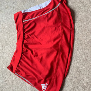 Red Medium Adidas Golf/Tennis Skirt